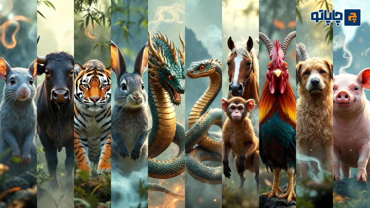 نماد های 12 گانه هر سال